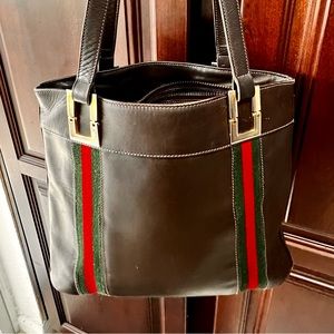 Rare authenticated 1970’s vintage Gucci Boutique bag made and bought in Italy.
